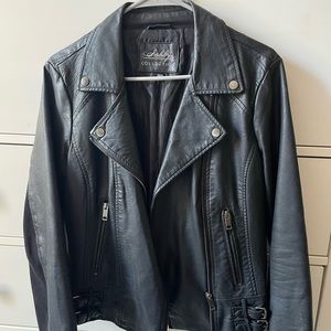 Faux Leather Jacket